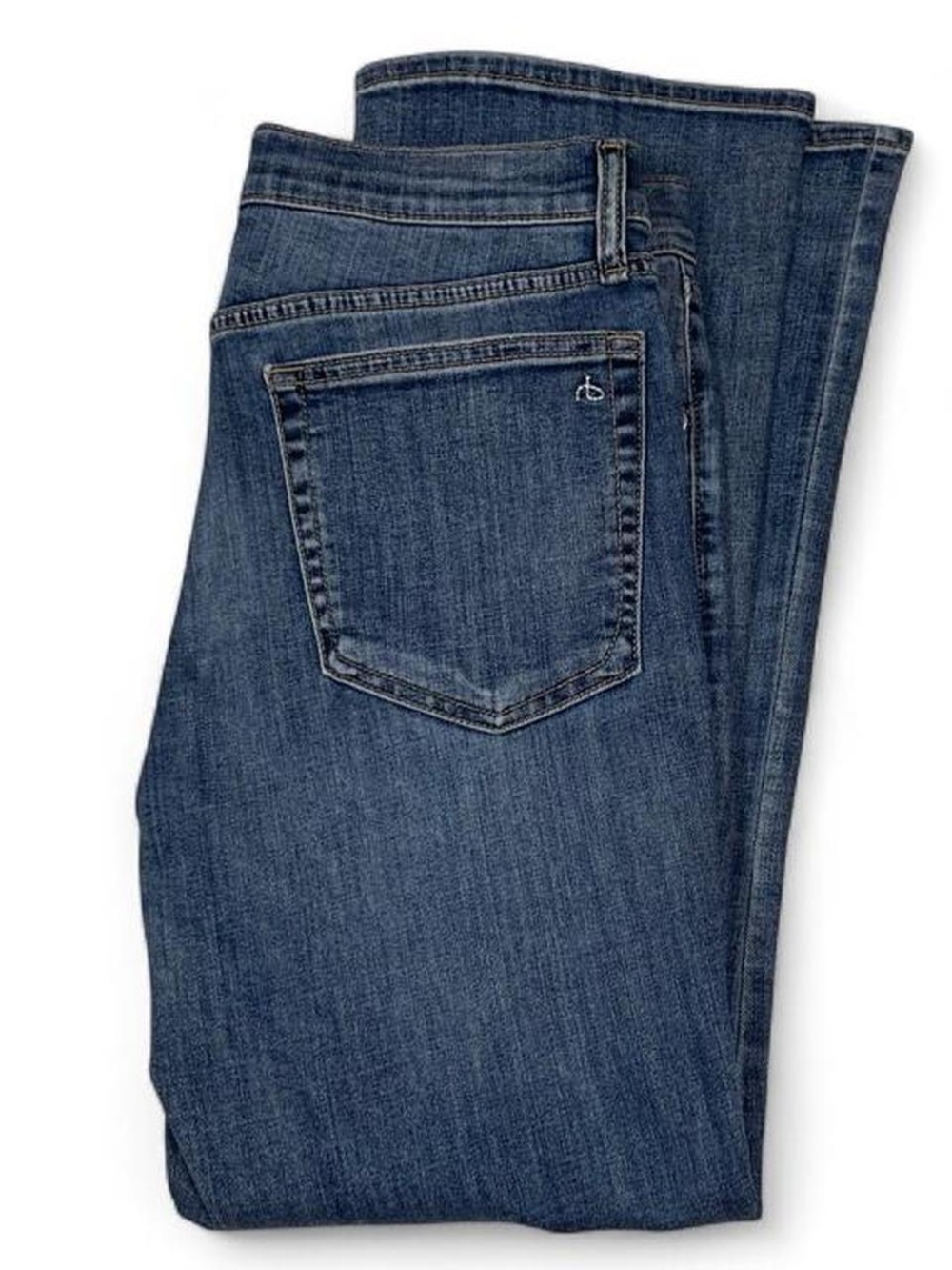 Rag & Bone NWOT Piper Mid-Rise Wide Leg Crop Catskills Wash Jeans Size 30 L27